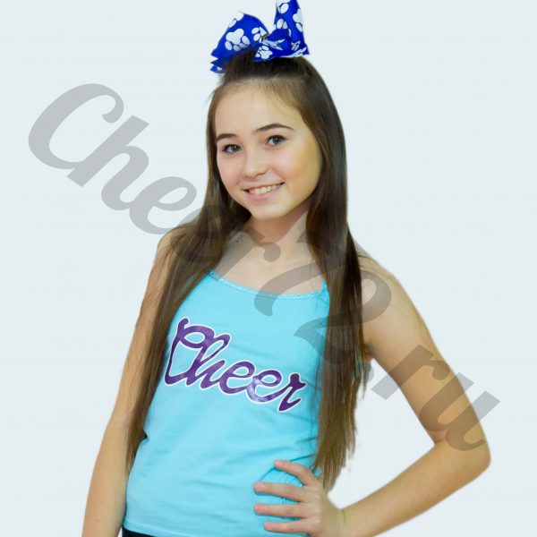 Топ Cross голубой