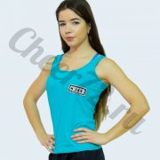 Топ Cheer голубой